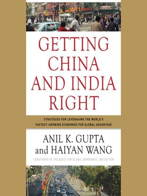 cover image of Getting China and India Right